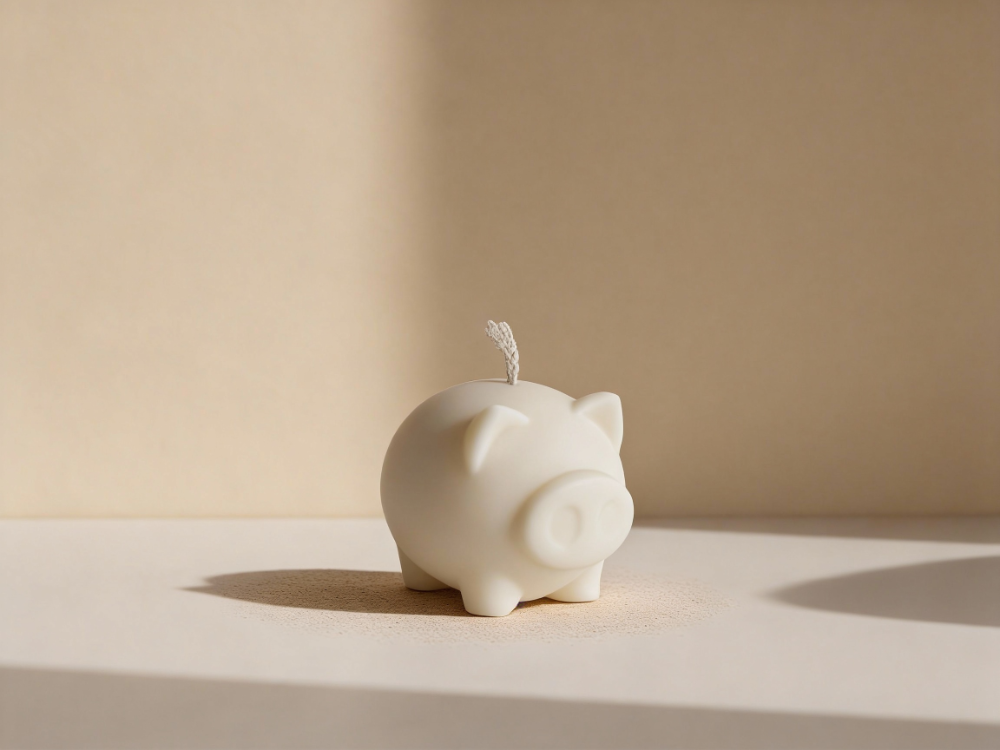 Rapswachskerze „Snuffy“