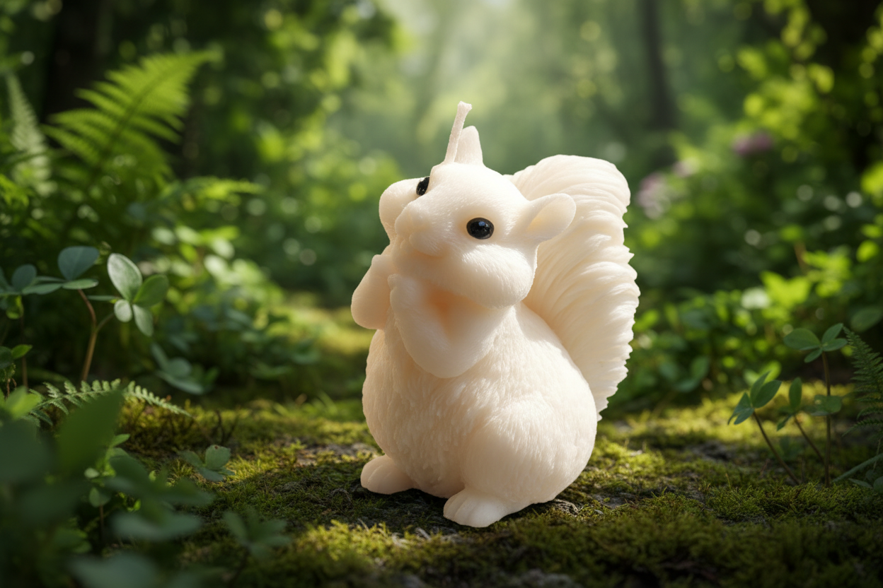 Eichhörnchen Kerze (2)